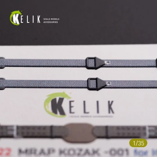 Kozak-001 Ukrainian MRAP 3D decals for ICM kit, 1/35 - Kelik K35022