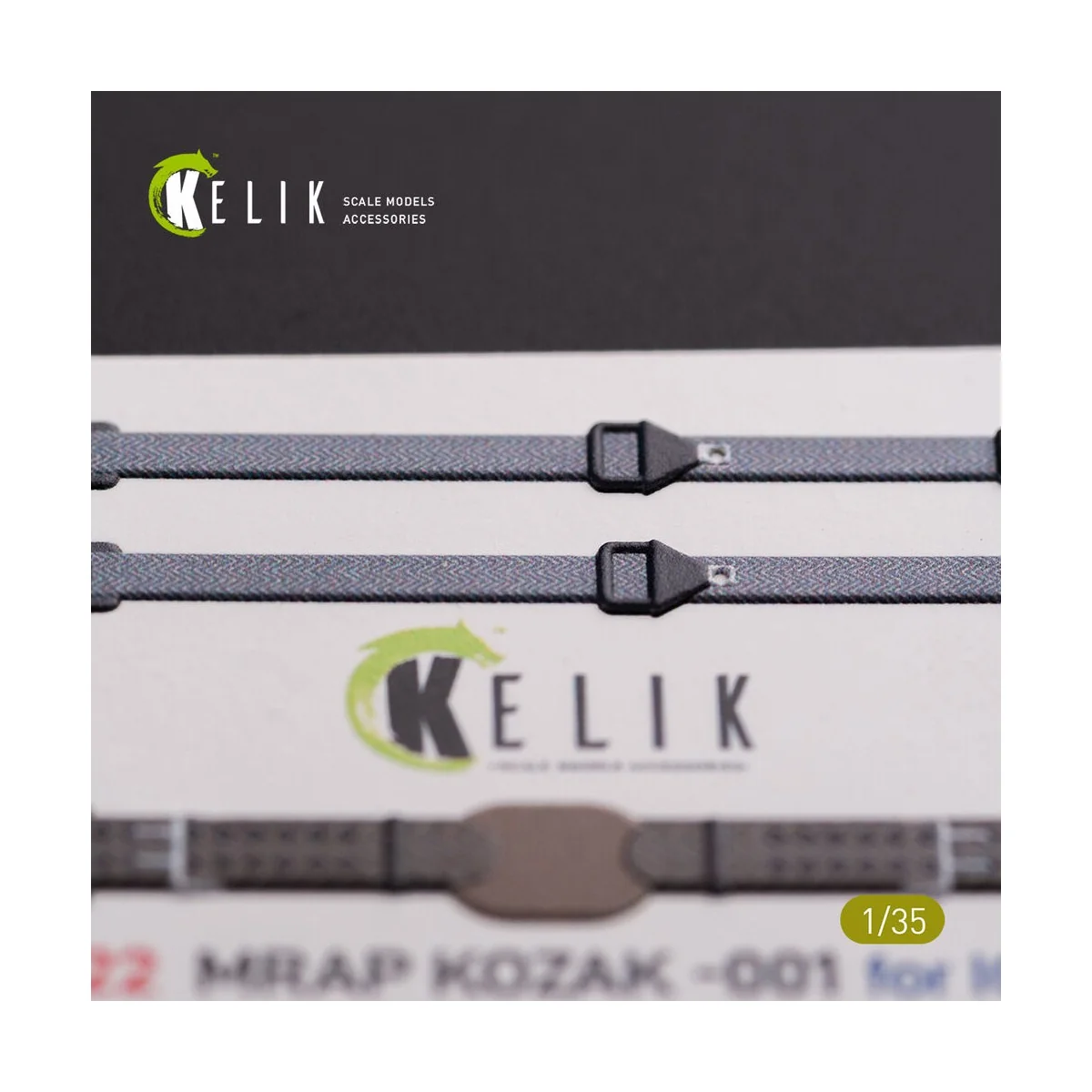 Kozak-001 Ukrainian MRAP 3D decals for ICM kit, 1/35 - Kelik K35022