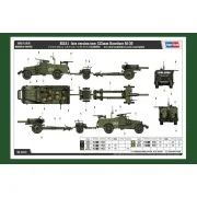 M3A1 late version tow 122mm HowitzerM-30, 1/35 - Hobby Boss 84537