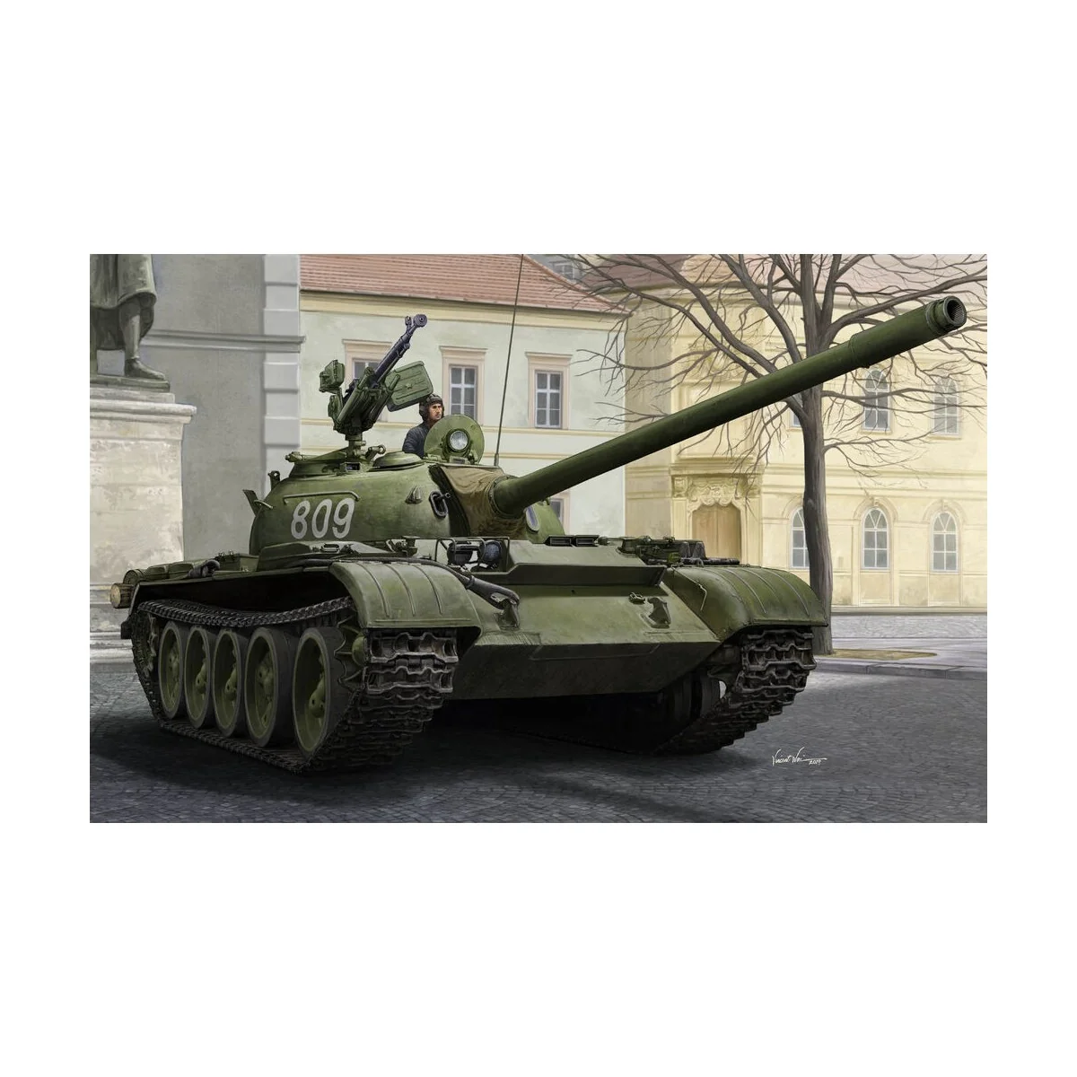 Soviet T-54 Medium Tank - Hobby Boss 84538