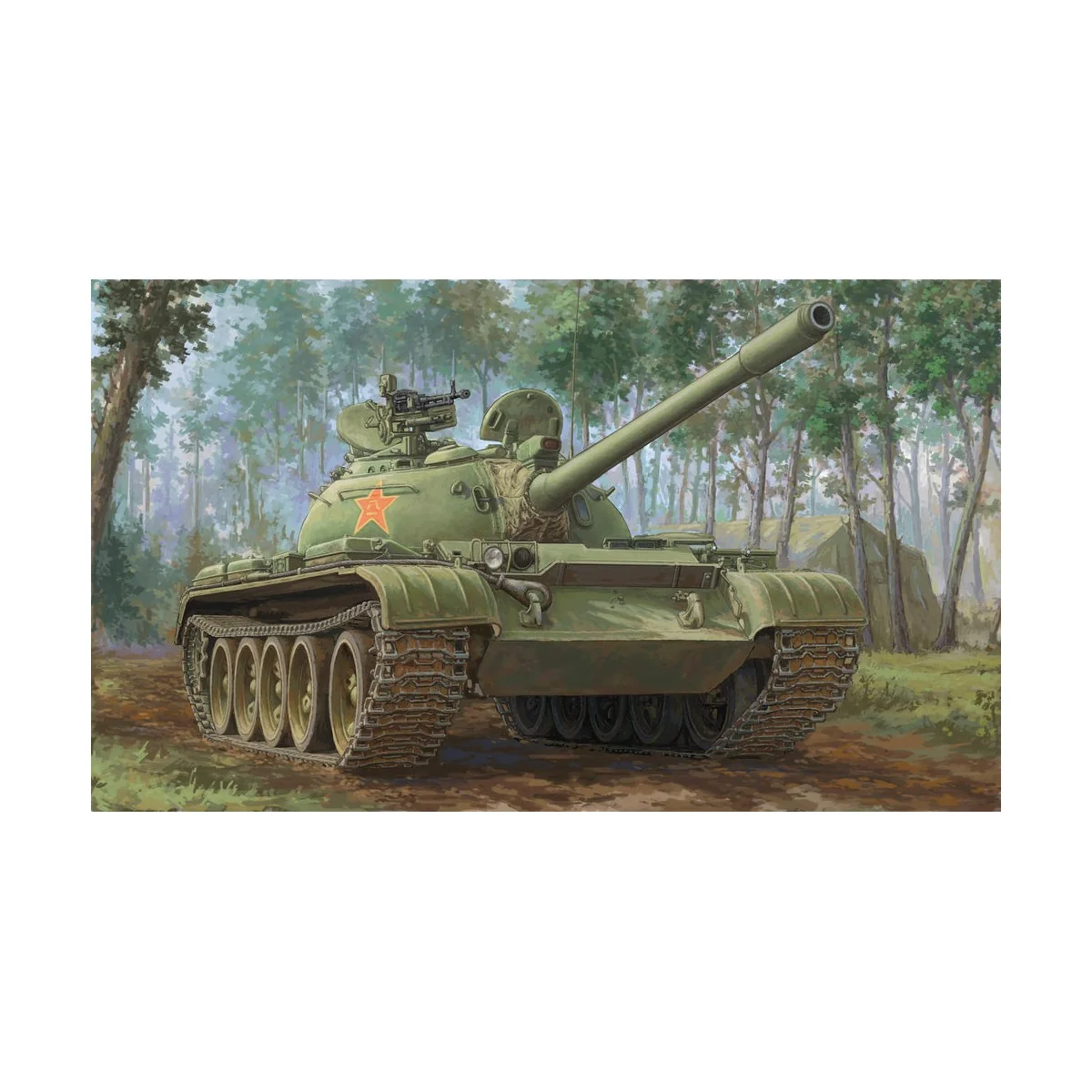 PLA 59-1 Medium Tank, 1/35 - Hobby Boss 84542