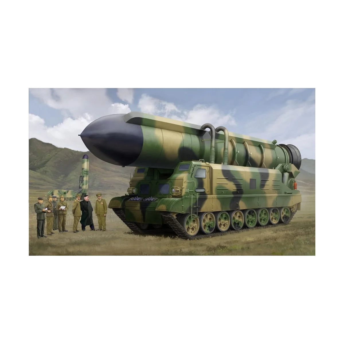 DPRK Pukguksong-2, 1/35 - Hobby Boss 84544 DPRK Pukguksong-2, 1/35 - Hobby Boss 84544