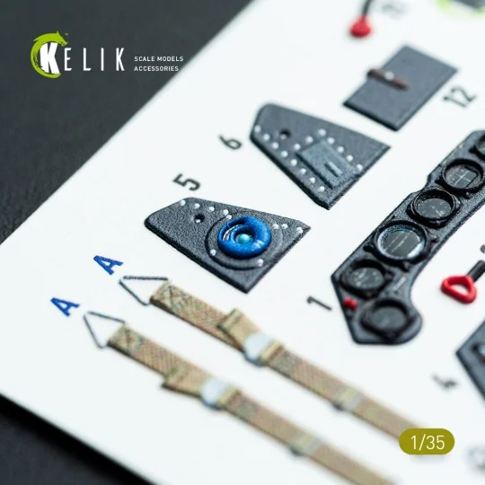 FW-190A-6 - interior 3D decals for Border Models kit, 1/35 - Kelik ...