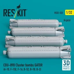 CBU-89B cluster bombs GATOR (4 pcs) (A-10, F-15E, F-16, B-52, B-1B,...