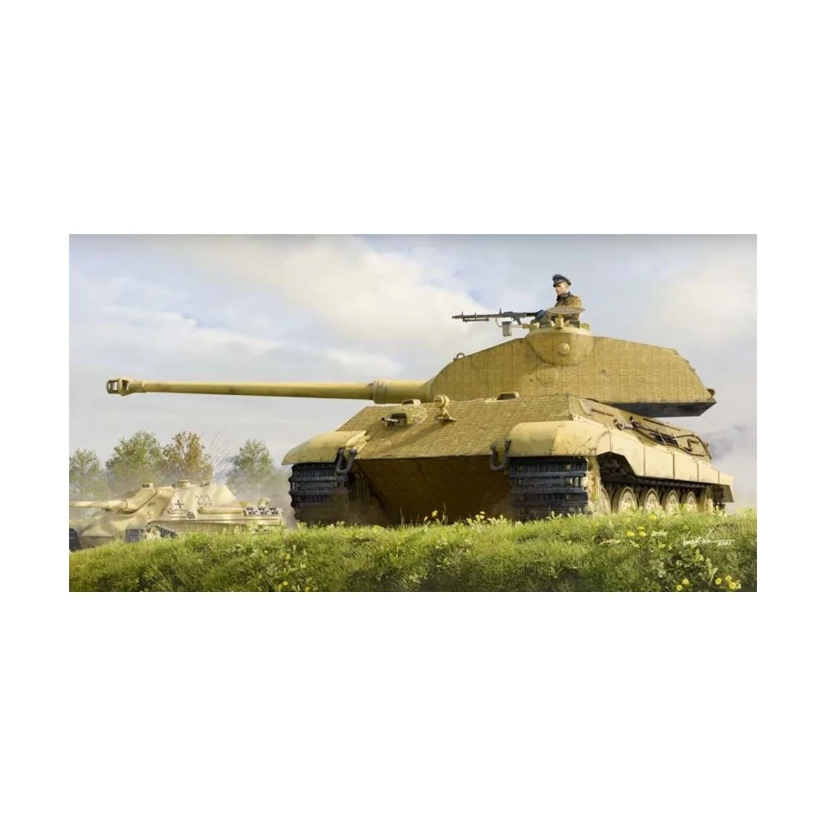 Pz.Kpfw.VI Sd.Kfz.182 Tiger II (Porsche Early prod. vehicle Fgst.Nr...