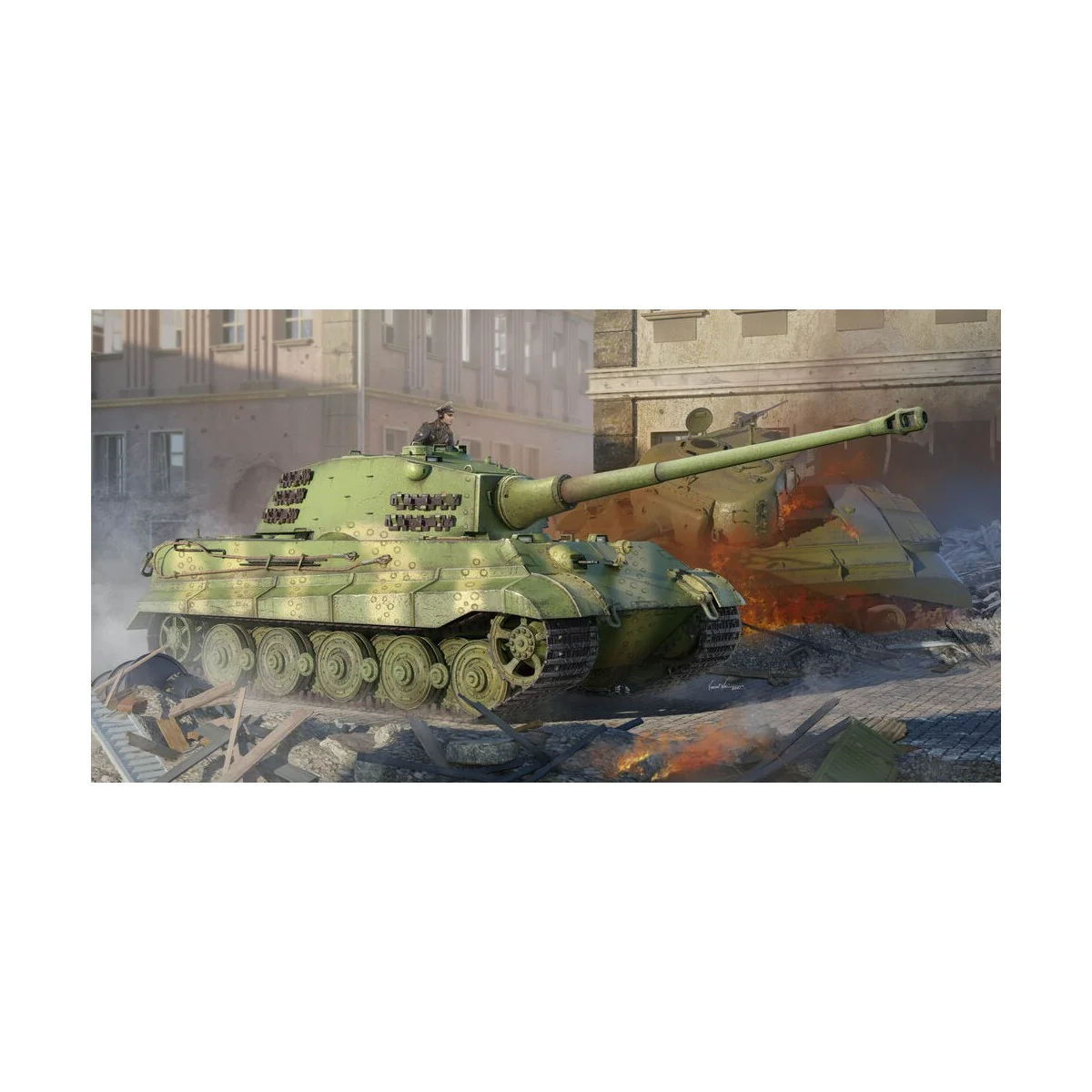 Pz.Kpfw.VI Sd.Kfz.182 Tiger II (Henschel 105mm) - Hobby Boss 84559