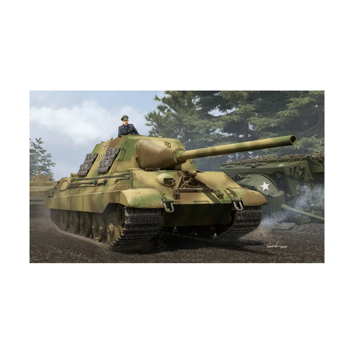 German Sd.Kfz.186 Jagdtiger (Henschel Production) - Hobby Boss 84562