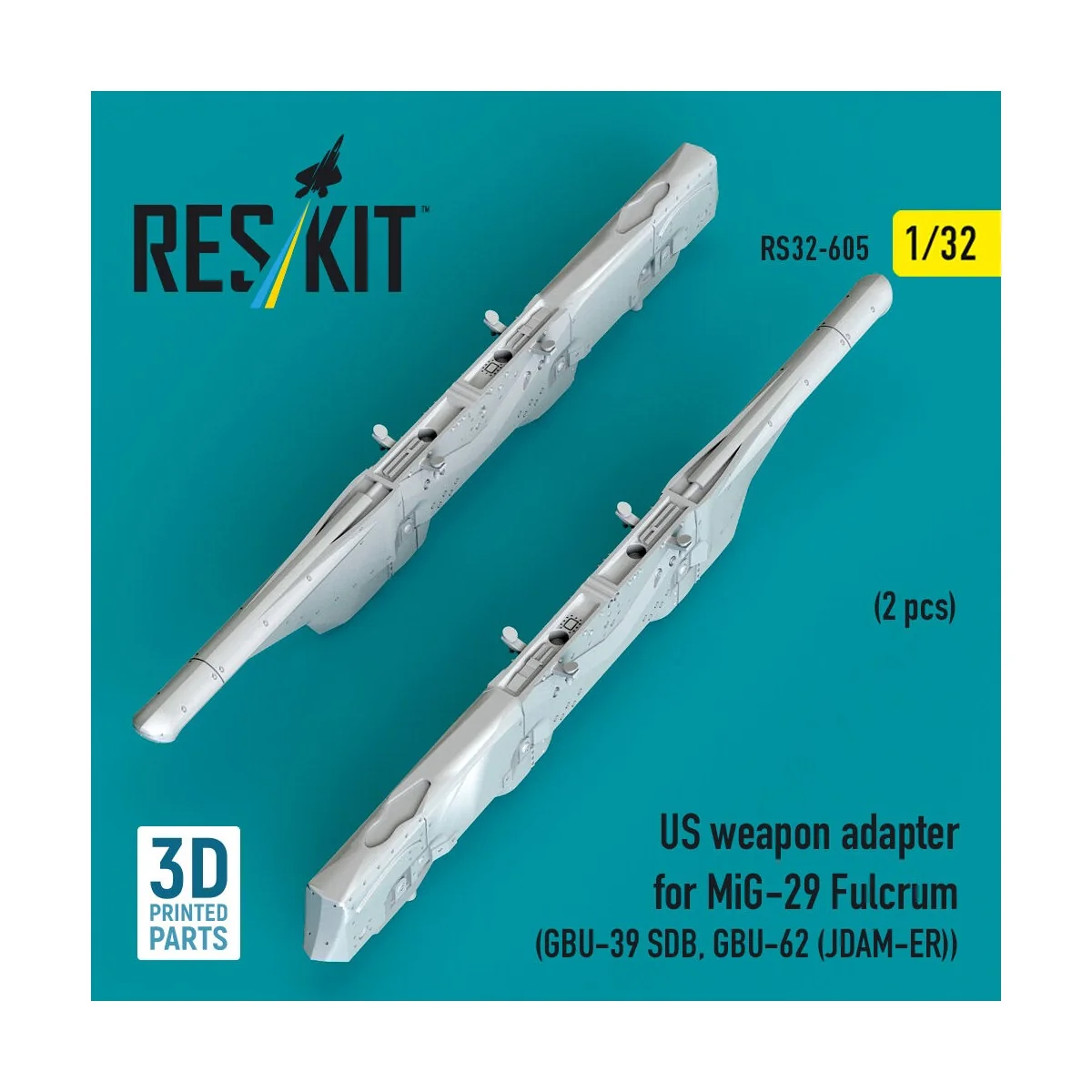 US weapon adapter for MiG-29 Fulcrum (2 pcs) (GBU-39 SDB, GBU-62 (J...
