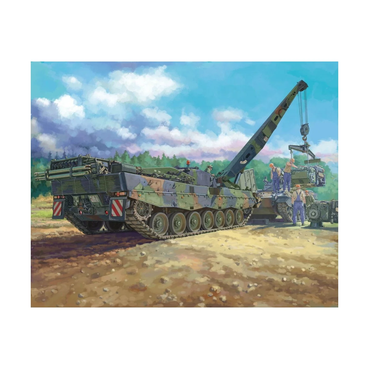 Bergepanzer BPz3 Buffalo ARV, 1/35 - Hobby Boss 84565