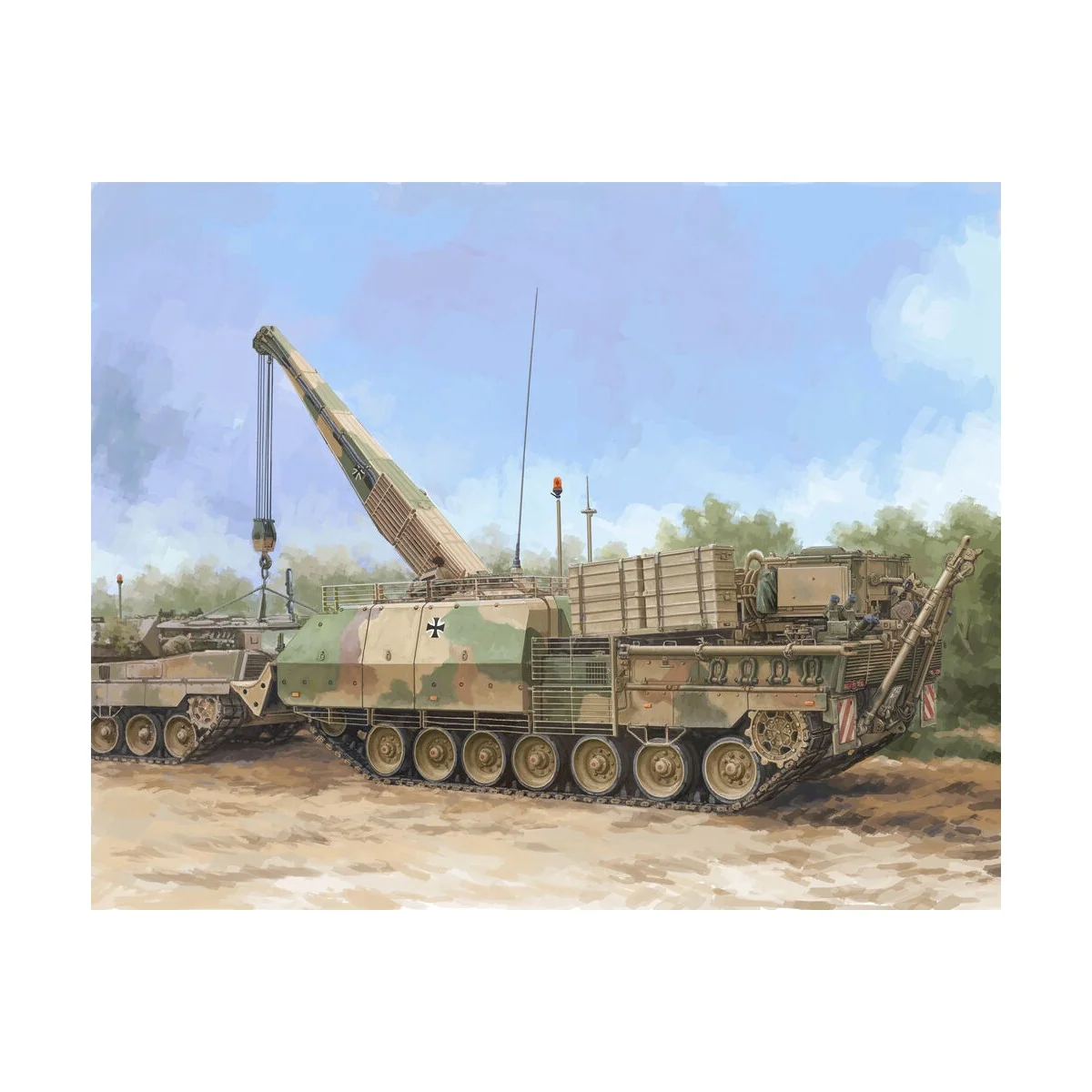 Hobby Boss - Bergepanzer BPz3A1 "Buffalo" ARV - 84566