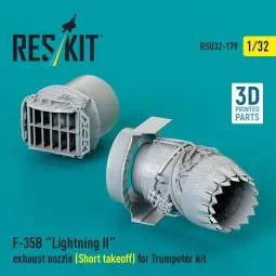 F-35B Lightning II exhaust nozzle (Short takeoff) for Trumpeter kit...