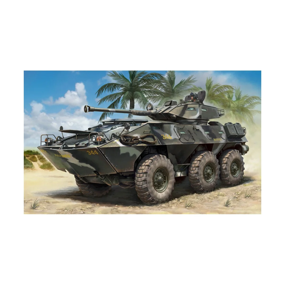 LAV300 90mm Cockerill Gun, 1/35 - Hobby Boss 84573 LAV300 90mm Cockerill Gun, 1/35 - Hobby Boss 84573