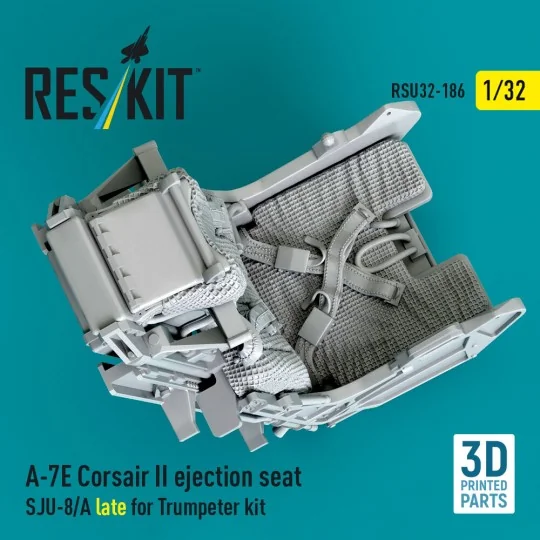 A-7E Corsair II ejection seat SJU-8/A late for Trumpeter kit (3D Pr...