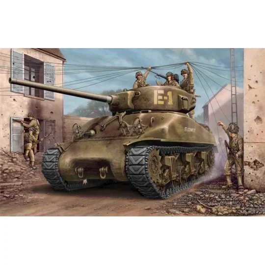 U.S M4A1 76(W) TANK - Hobby Boss 84801