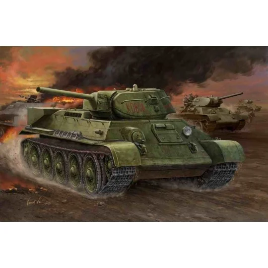 Russian T-34/76 (1942 No.112) tank - Hobby Boss 84806
