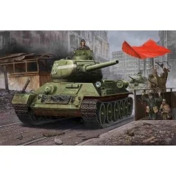 RussianT-34/85(1944 angle-jointed turret) tank - Hobby Boss 84809