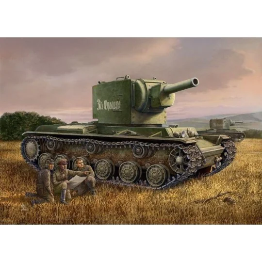 Russian KV-2 Tank, 1/48 - Hobby Boss 84816 Russian KV-2 Tank, 1/48 - Hobby Boss 84816