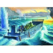 U.S. LCM-3 USN Vehicle Landing Craft - Hobby Boss 84817
