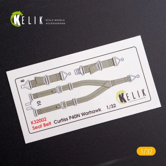 P-40N interior 3D decals for Trumpeter kit, 1/32 - Kelik K32002