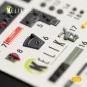 P-40M interior 3D decals for Trumpeter kit, 1/32 - Kelik K32005
