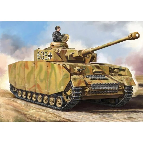 German Pzkpfw IV Ausf.H Medium Tank - Hobby Boss 84841