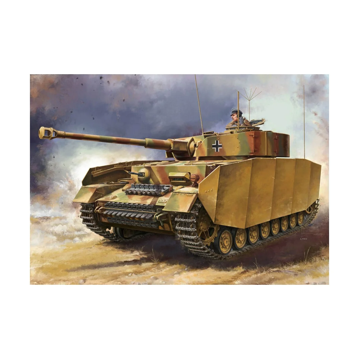 German Pzkpfw IV Ausf.J Medium Tank, 1/48 - Hobby Boss 84842