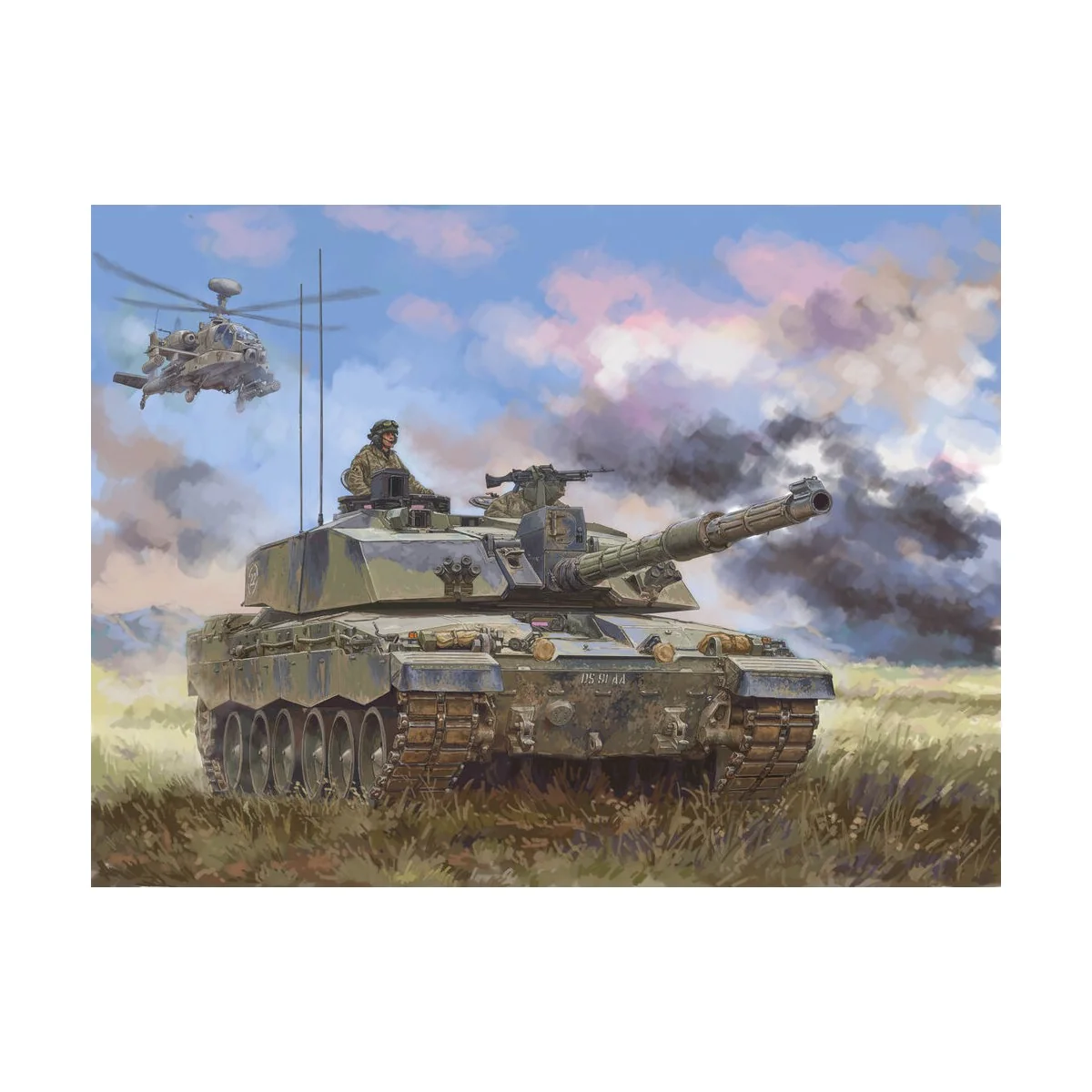 British Challenger II MBT, 1/48 - Hobby Boss 84852 British Challenger II MBT, 1/48 - Hobby Boss 84852