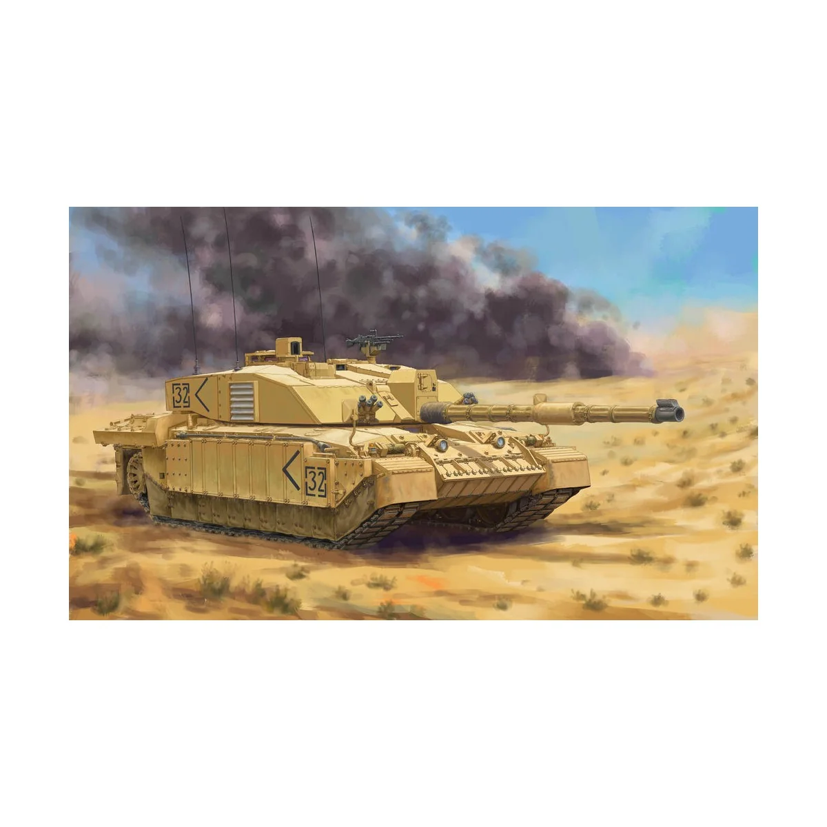 British Challenger II (OP.Telic) Iraq 2003 - Hobby Boss 84853