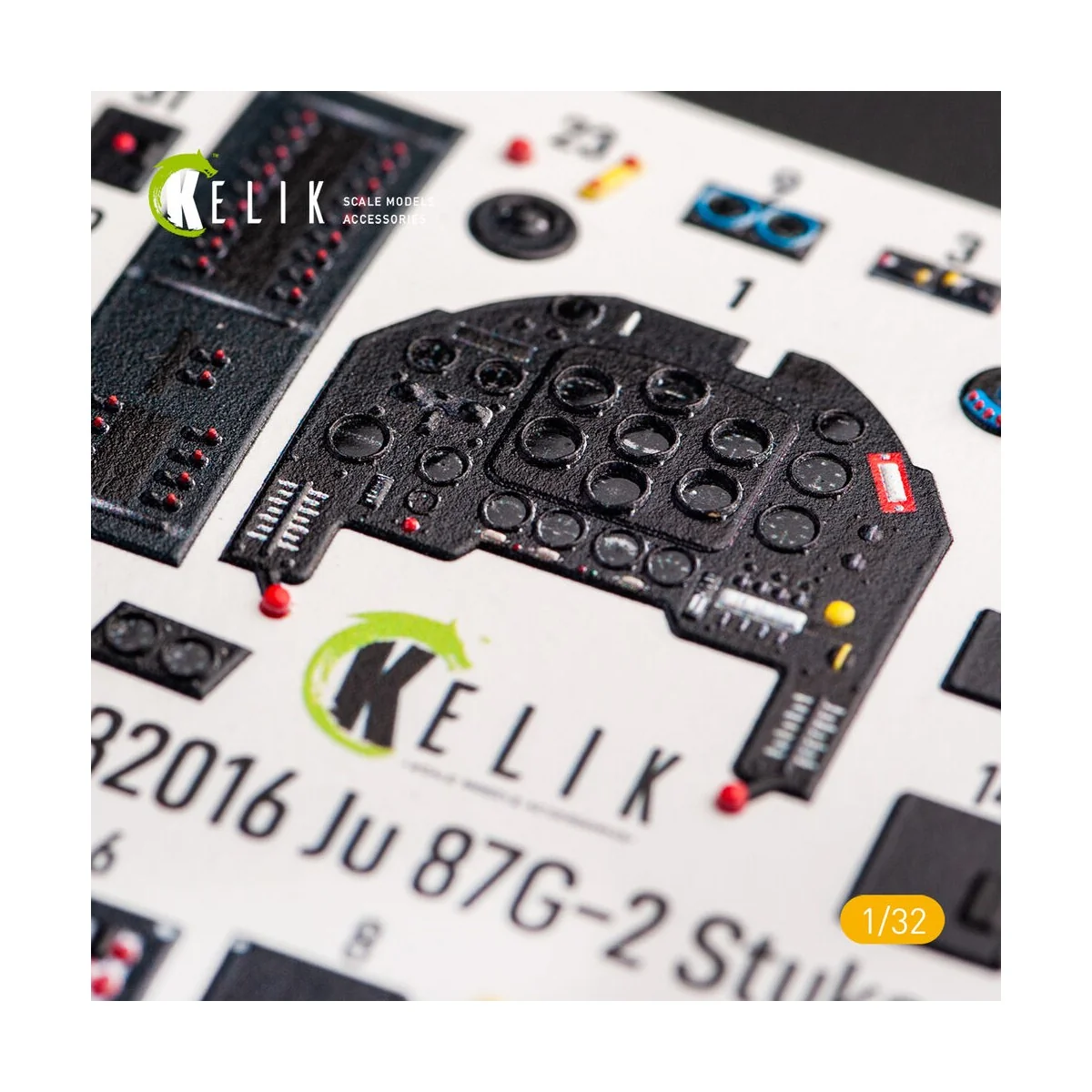 Junkers Ju 87 D/G Stuka - Interior 3D Decal for Trumpeter kit, 1/32...