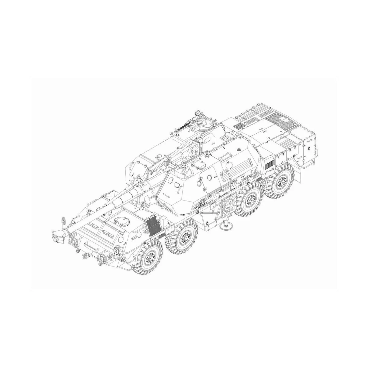 152mm ShkH DANA vz. 77 - Hobby Boss 85501