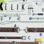A6M2B Zeke - Interior 3D Decal for Tamiya kit, 1/32 - Kelik K32017