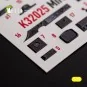 Mirage 2000D/N - interior 3D decals for Kitty Hawk/Zimi models kit,...