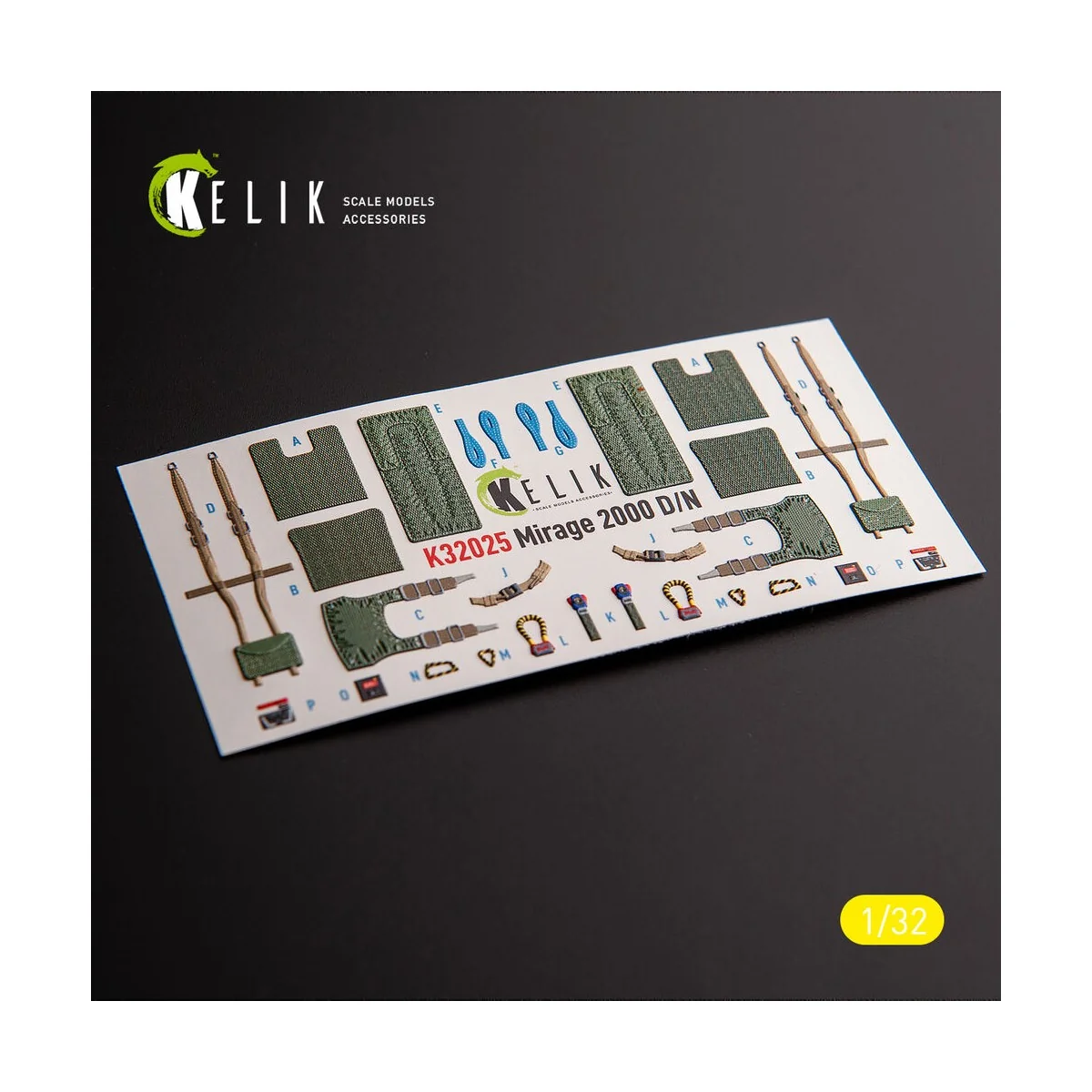 Mirage 2000D/N - interior 3D decals for Kitty Hawk/Zimi models kit,...