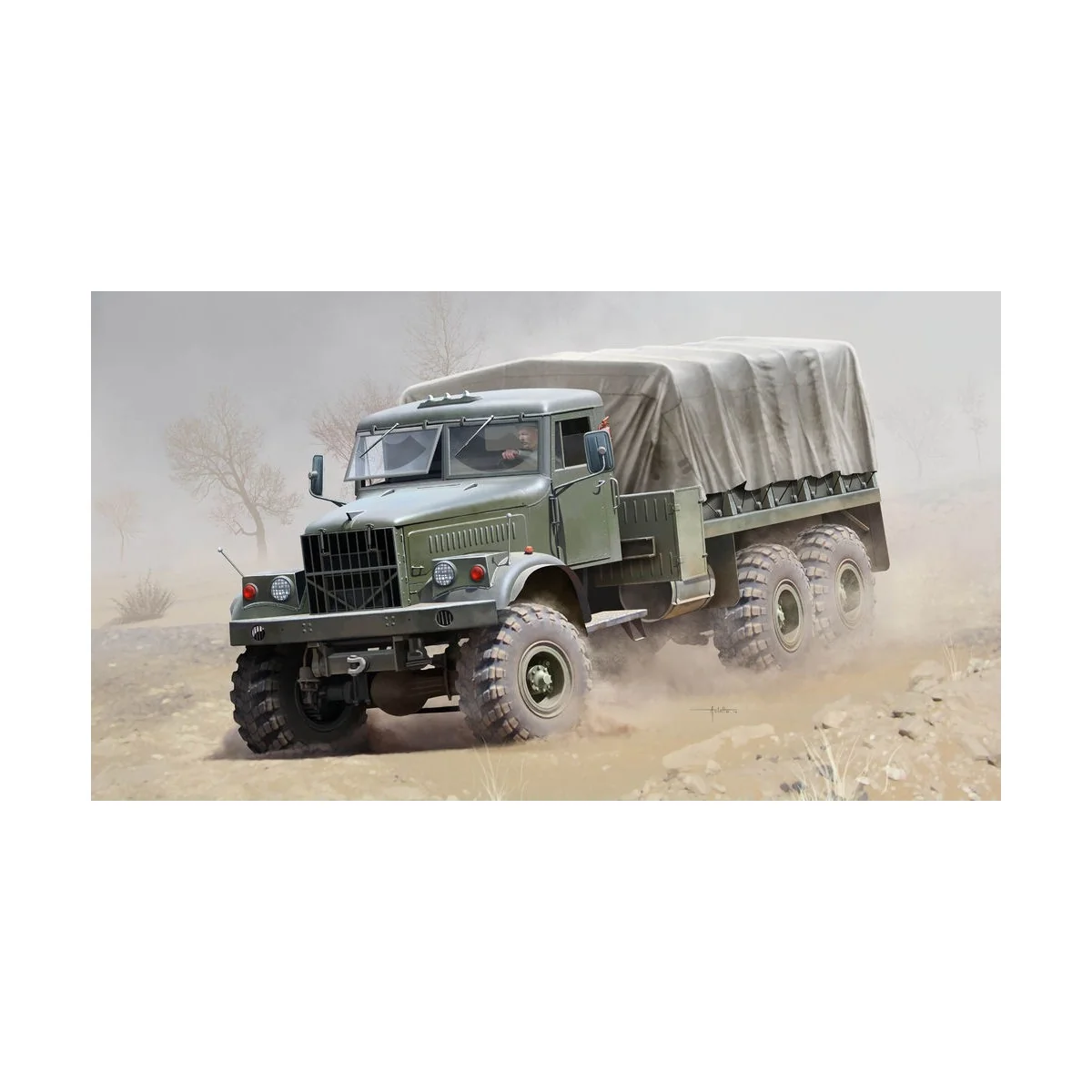 Russian KrAZ-255B - Hobby Boss 85506