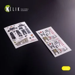 F-4J - interior 3D decals for Tamiya kit, 1/32 - Kelik K32029