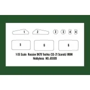 Russian 9K79 Tochka (SS-21 Scarab) IRBM, 1/35 - Hobby Boss 85509