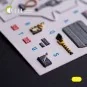 GR.MK7 Harrier - interior 3D decals for Trumpeter kit, 1/32 - Kelik...