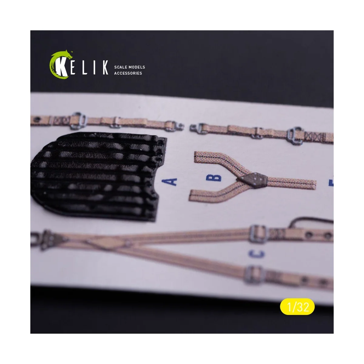 Spitfire Mk VIII - interior 3D decals for Tamiya kit, 1/32 - Kelik ...