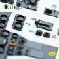 Bf-110D - interior 3D decals for Dragon/Hobby 2000 kit, 1/32 - Keli...