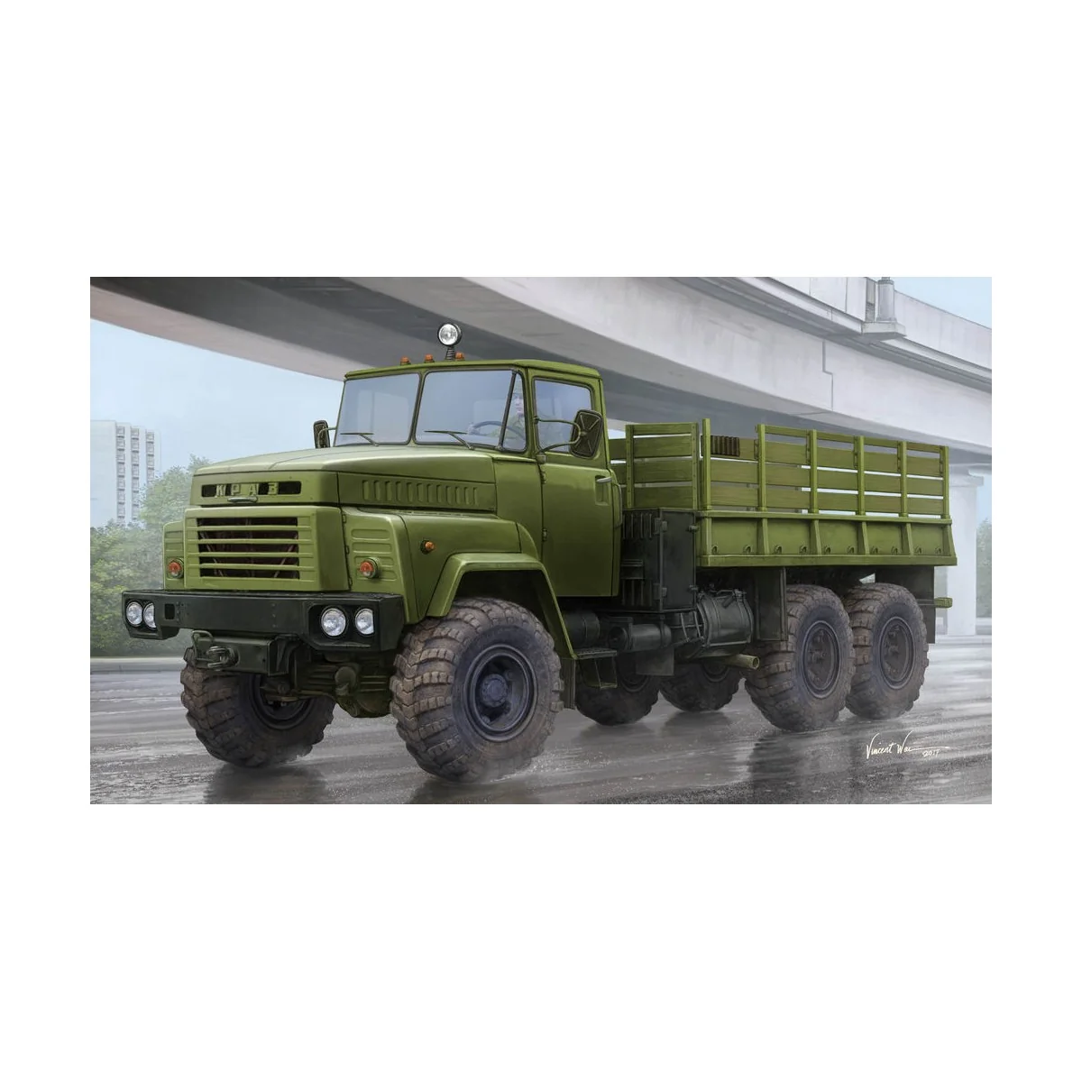 Russian KrAZ-260 Cargo Truck, 1/35 - Hobby Boss 85510