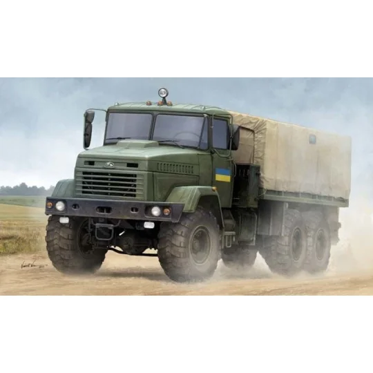 Ukraine KrAZ-6322 "Soldier" Cargo Truck, 1/35 - Hobby Boss 85512