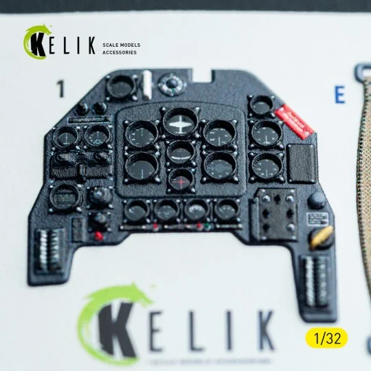 Ju-87G - interior 3D decals for Hasegawa kit, 1/32 - Kelik K32047