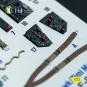 F-86D - interior 3D decals for Kitty Hawk/Zimi models kit, 1/32 - K...