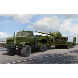 Ukraine KrAZ-6446 Tractor w.MAZ/ChMZAP- 5247G semitrailer, 1/35 - H...