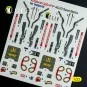 F-4D - interior 3D decals for Tamiya kit, 1/32 - Kelik K32049