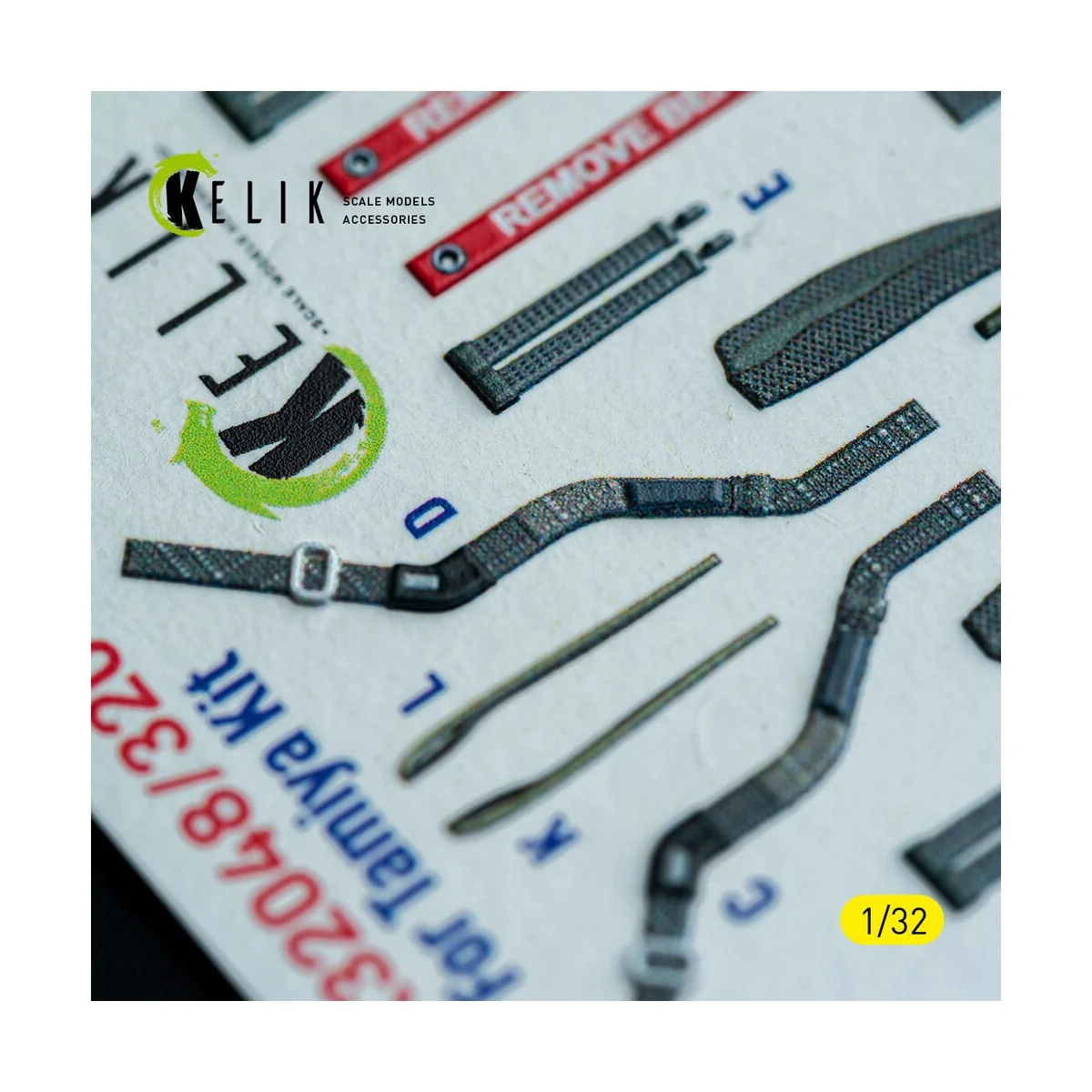 F-4D - interior 3D decals for Tamiya kit, 1/32 - Kelik K32049