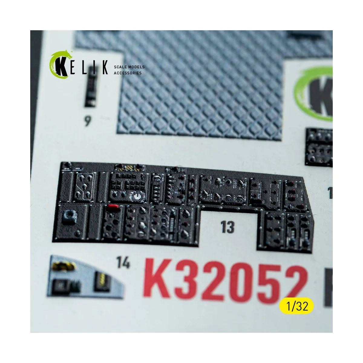 F-15C MSIP II- interior 3D decals for Tamiya kit, 1/32 - Kelik K32052
