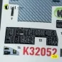 F-15C MSIP II- interior 3D decals for Tamiya kit, 1/32 - Kelik K32052