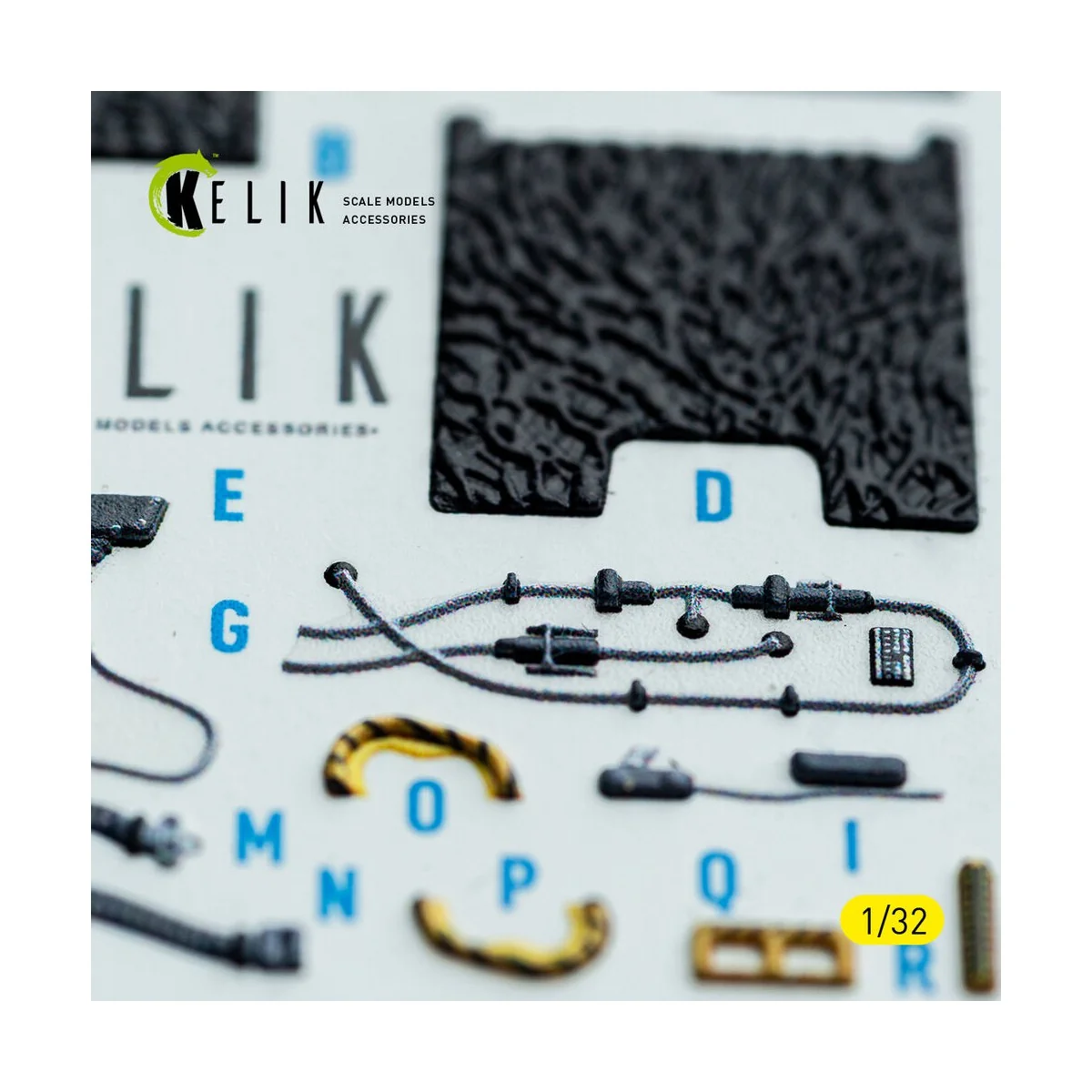 F-15C (early) - interior 3D decals for Tamiya kit, 1/32 - Kelik K32051