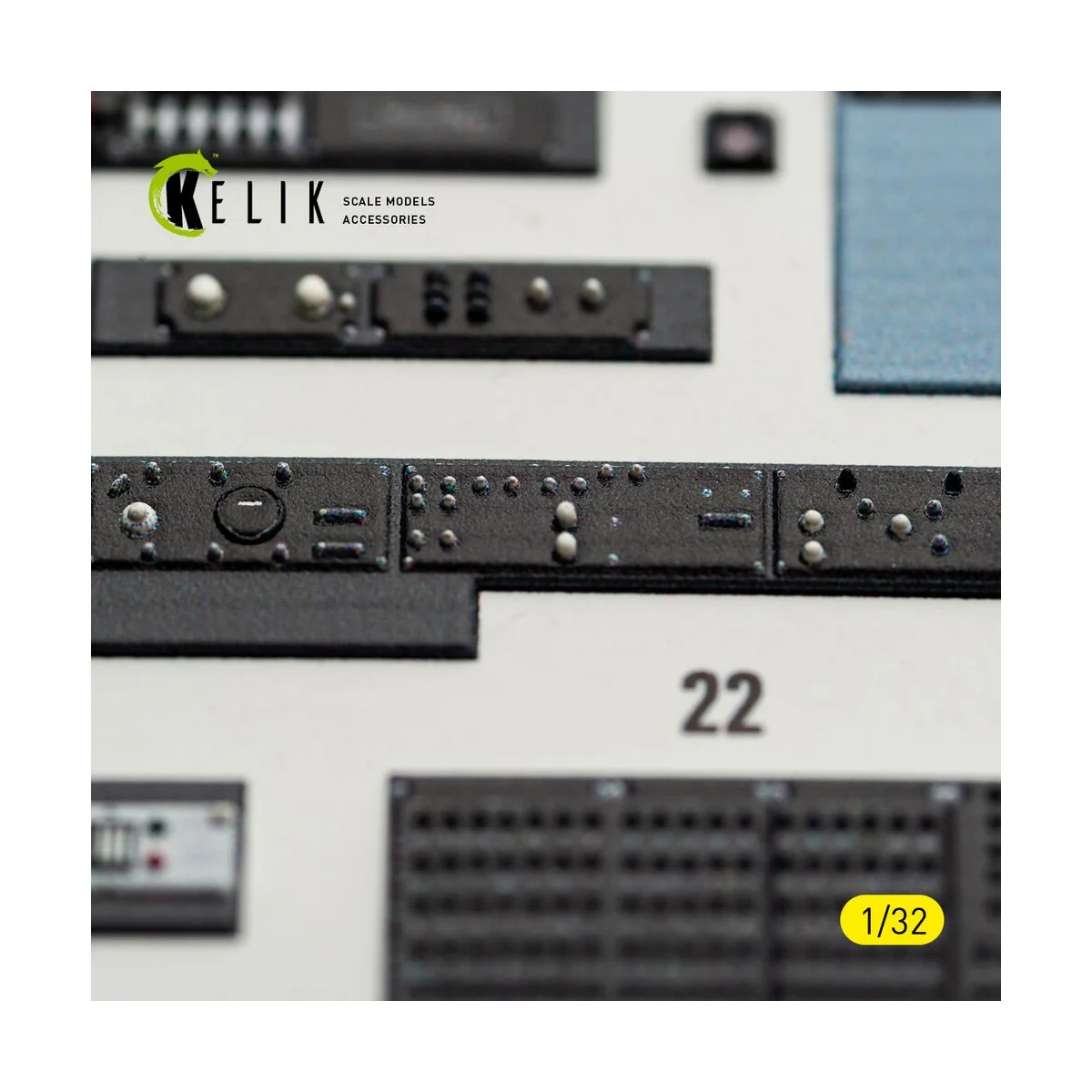 OV-10D Bronco - interior 3D decals for Kitty Hawk/Zimi models kit, ...